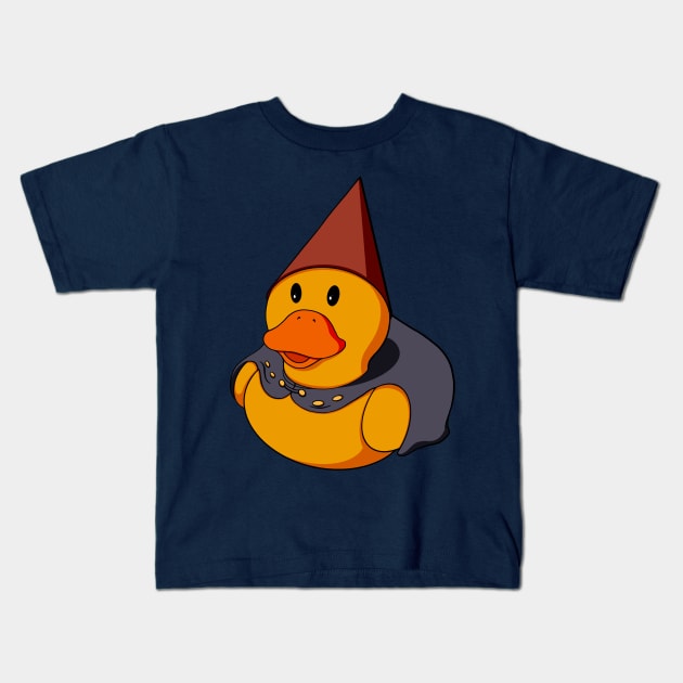 Wirt Rubber Duck Kids T-Shirt by Alisha Ober Designs